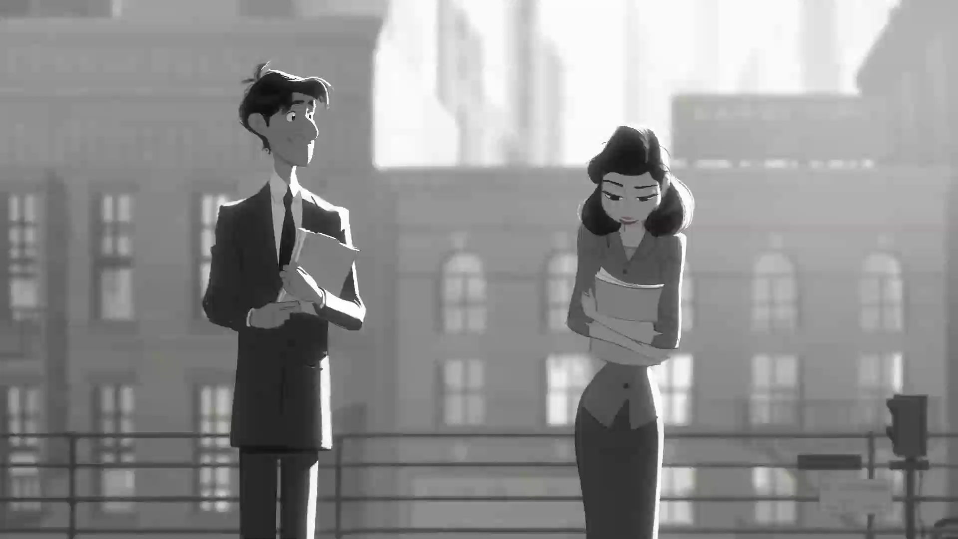 [图]纸人 Paperman &完整版&Something Just Like This