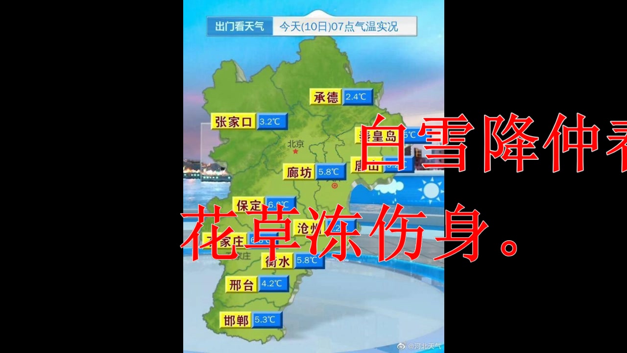 [图]明天会更好2020年4月10日邢台雪景版