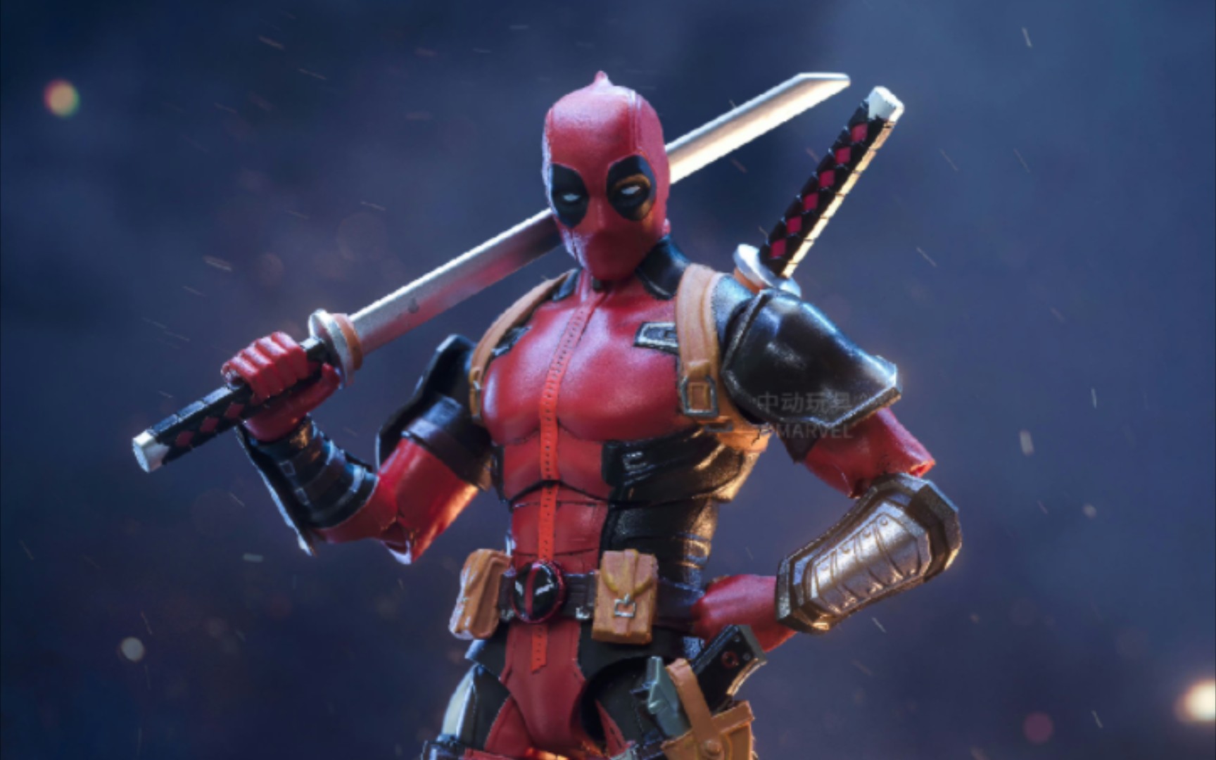 【新品预告】中动玩具 漫威超级战争 死侍 1/10可动