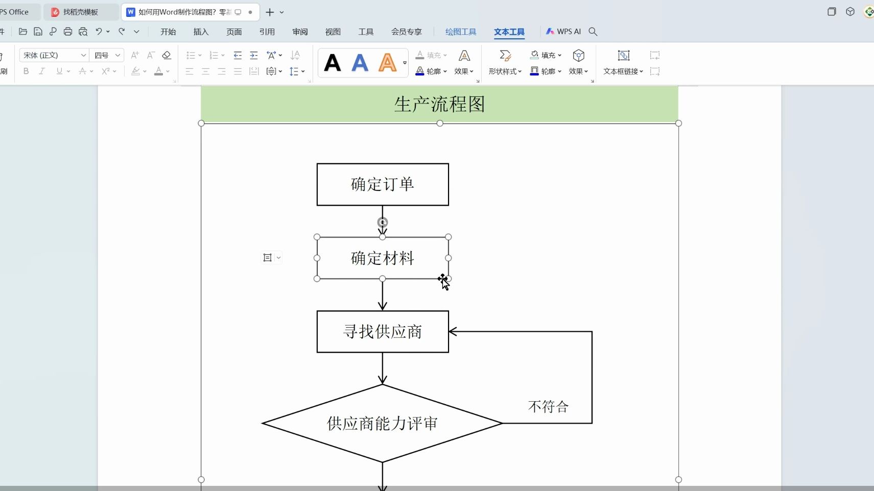 [图]如何用Word制作流程图？零基础标书制作教程系列！