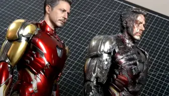 [Hot Toys Iron Man MK85] 自制最终决战样式战损钢铁侠MK85