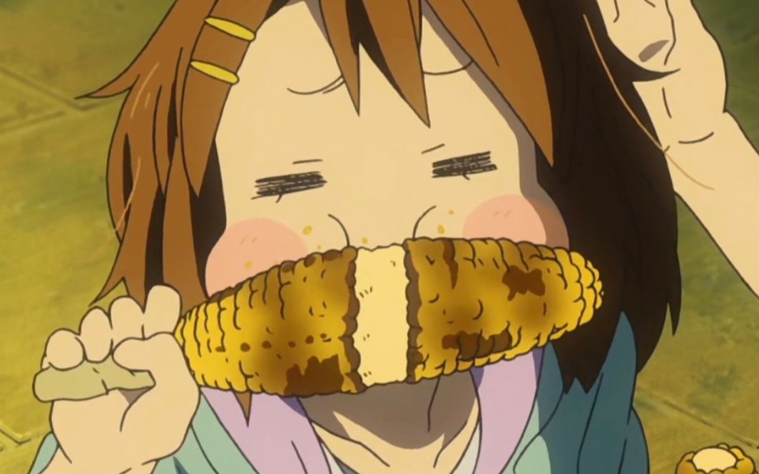 喝茶部团宠?无情的啃玉米松鼠?【k-on印象】呆唯篇(一)