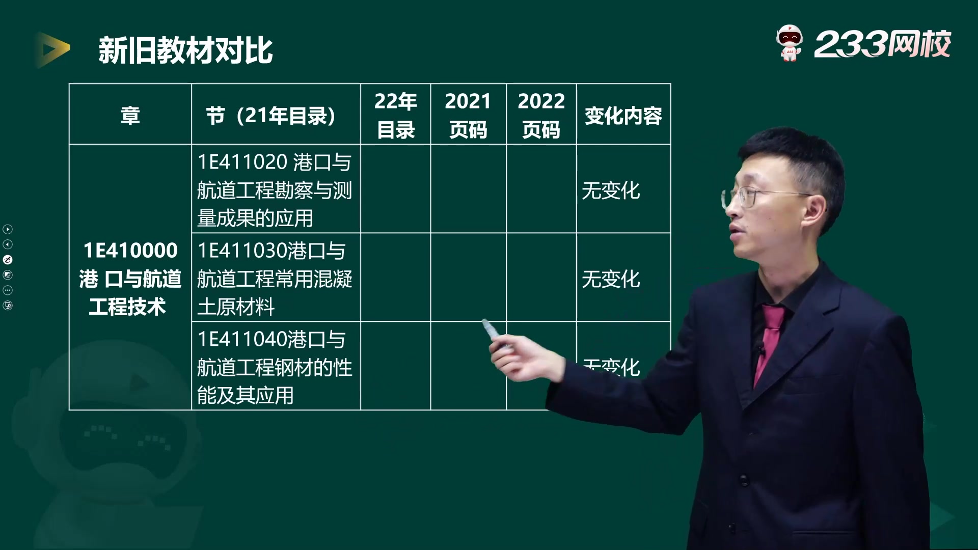 2022一级建造师《港口与航道工程》教材精讲班免费课程合集陈冬铭老师哔哩哔哩bilibili