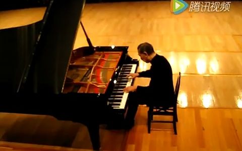 [图]录像 傅聪演奏舒伯特奏鸣曲D. 894 Fou Ts'ong Schubert Sonata D.894