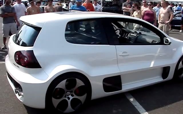 W12声浪|大众钢炮|Volkswagen Golf GTi W12 Concept 近距离感受哔哩哔哩bilibili