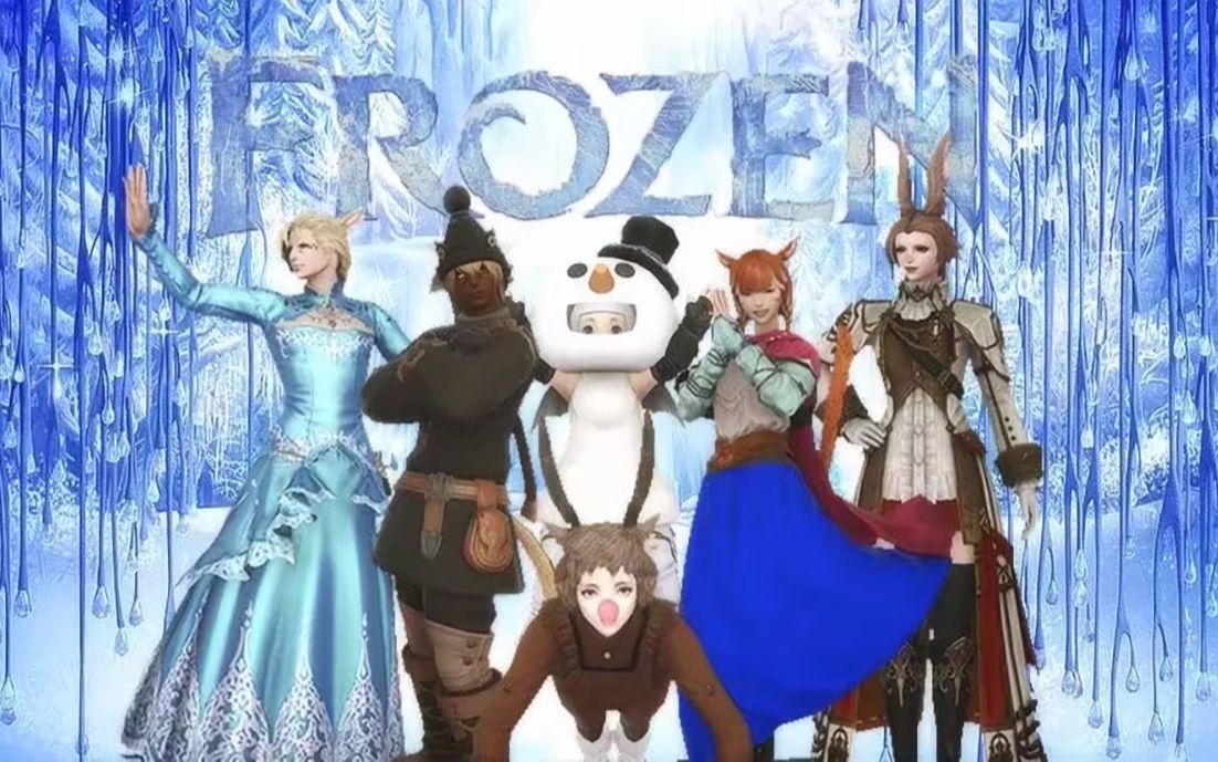 [图]【FF14】Do you want to build a snowman?