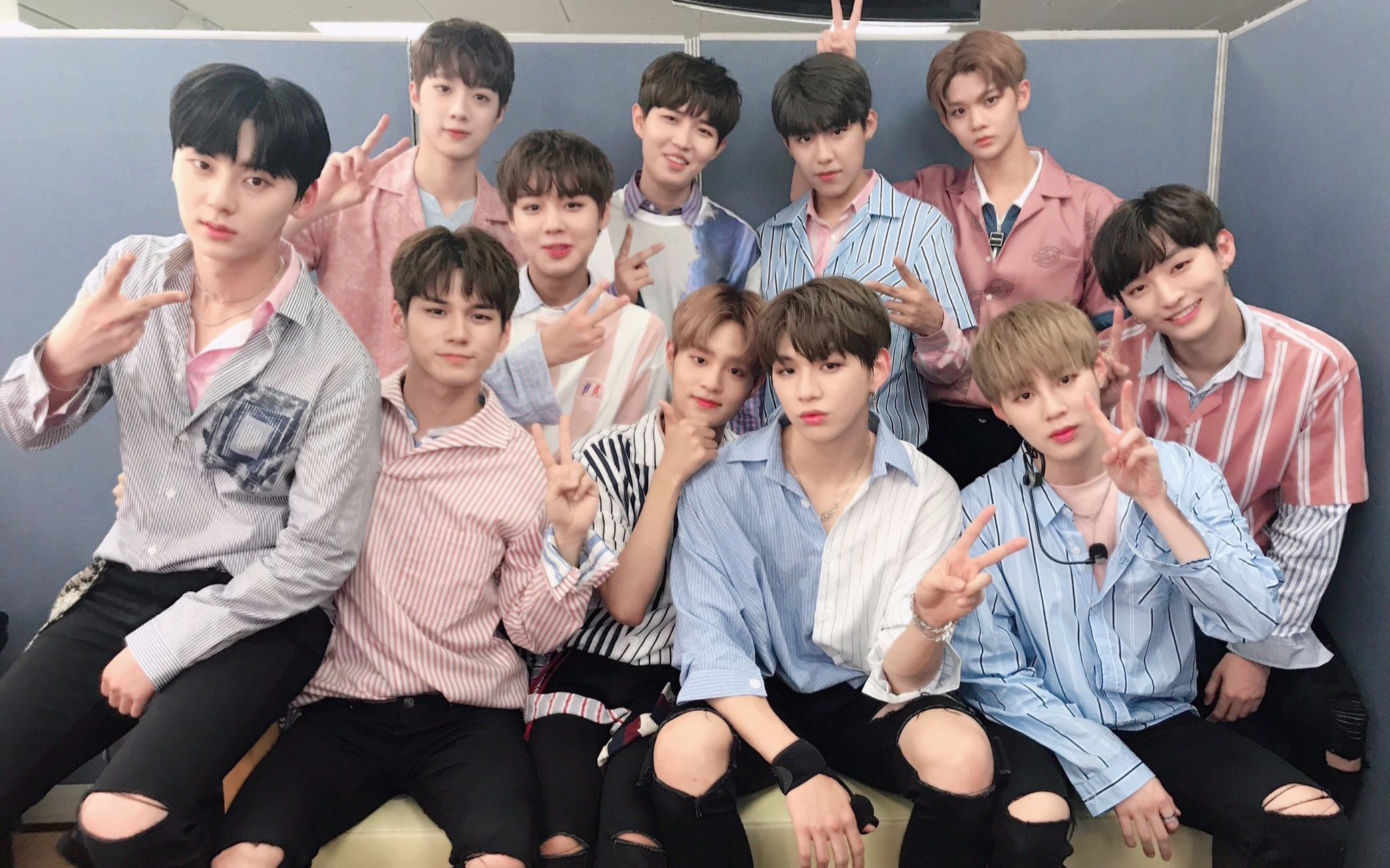 【wanna one】170825 音乐银行 《energetic 第九个一位安可 一位采访