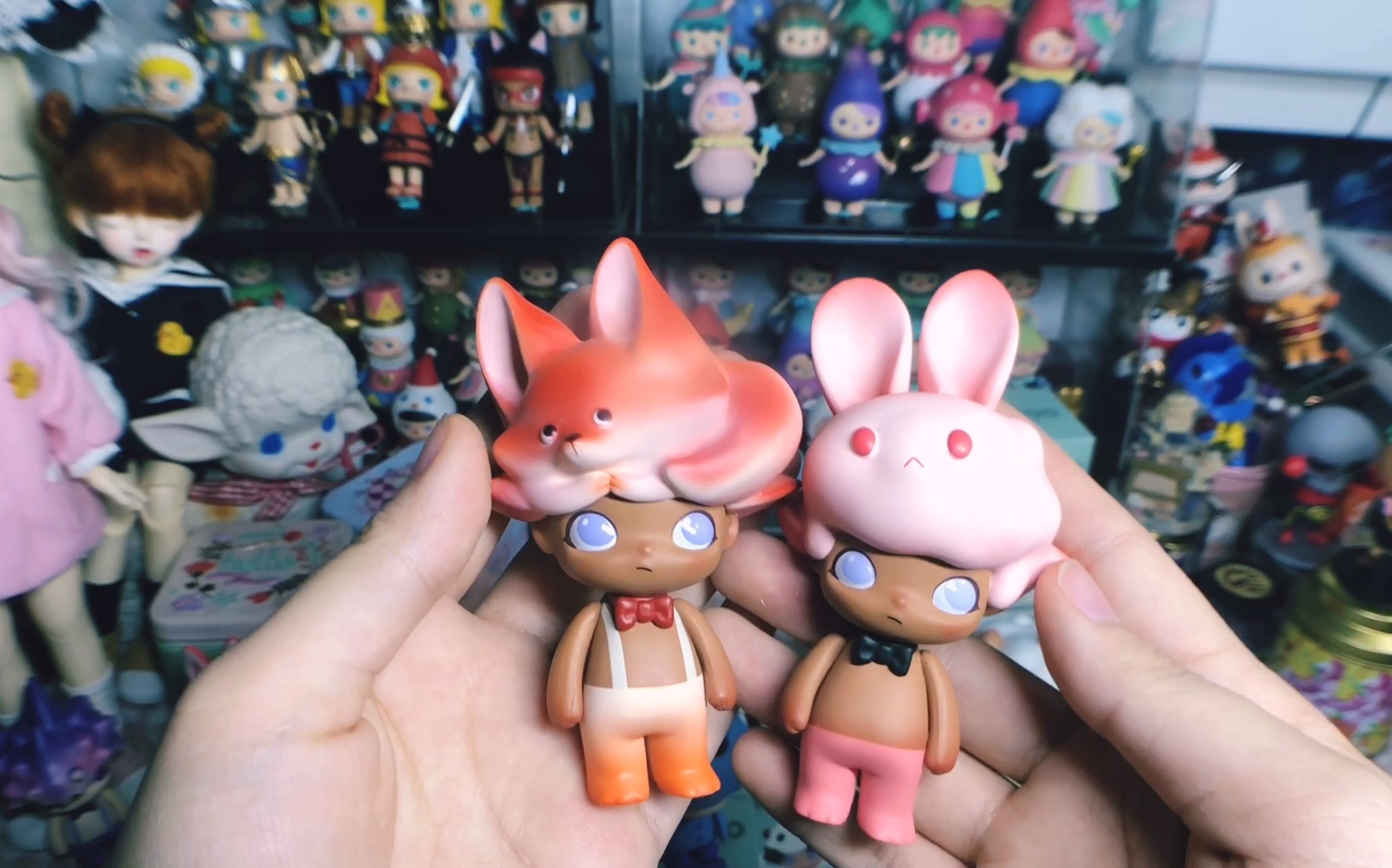 拆盲盒dimoo迷途动物开盒