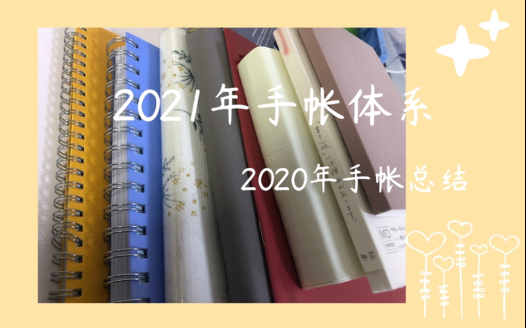 【手帐】2020年手帐总结以及2021年手帐体系规划哔哩哔哩bilibili