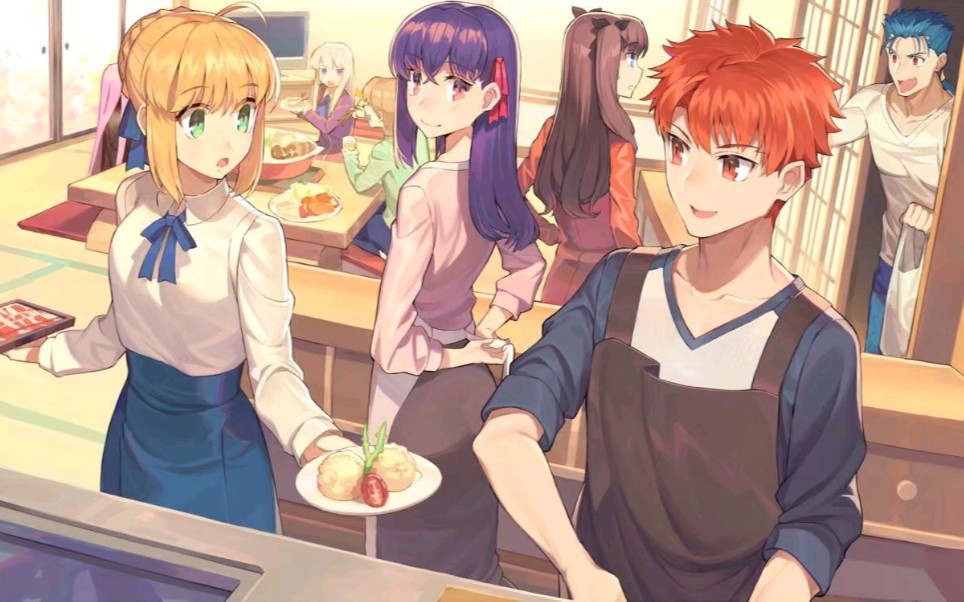 【真阿虚】纪念今年迦里卫宫一家的情况(氵视频)