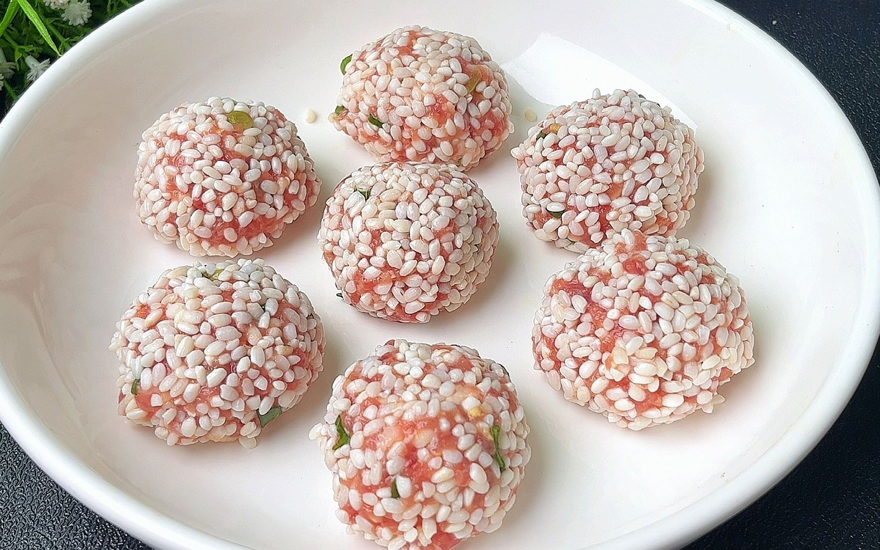 糯米珍珠丸子,学会这种特色做法,鲜香软糯又q弹,寓意团团圆圆