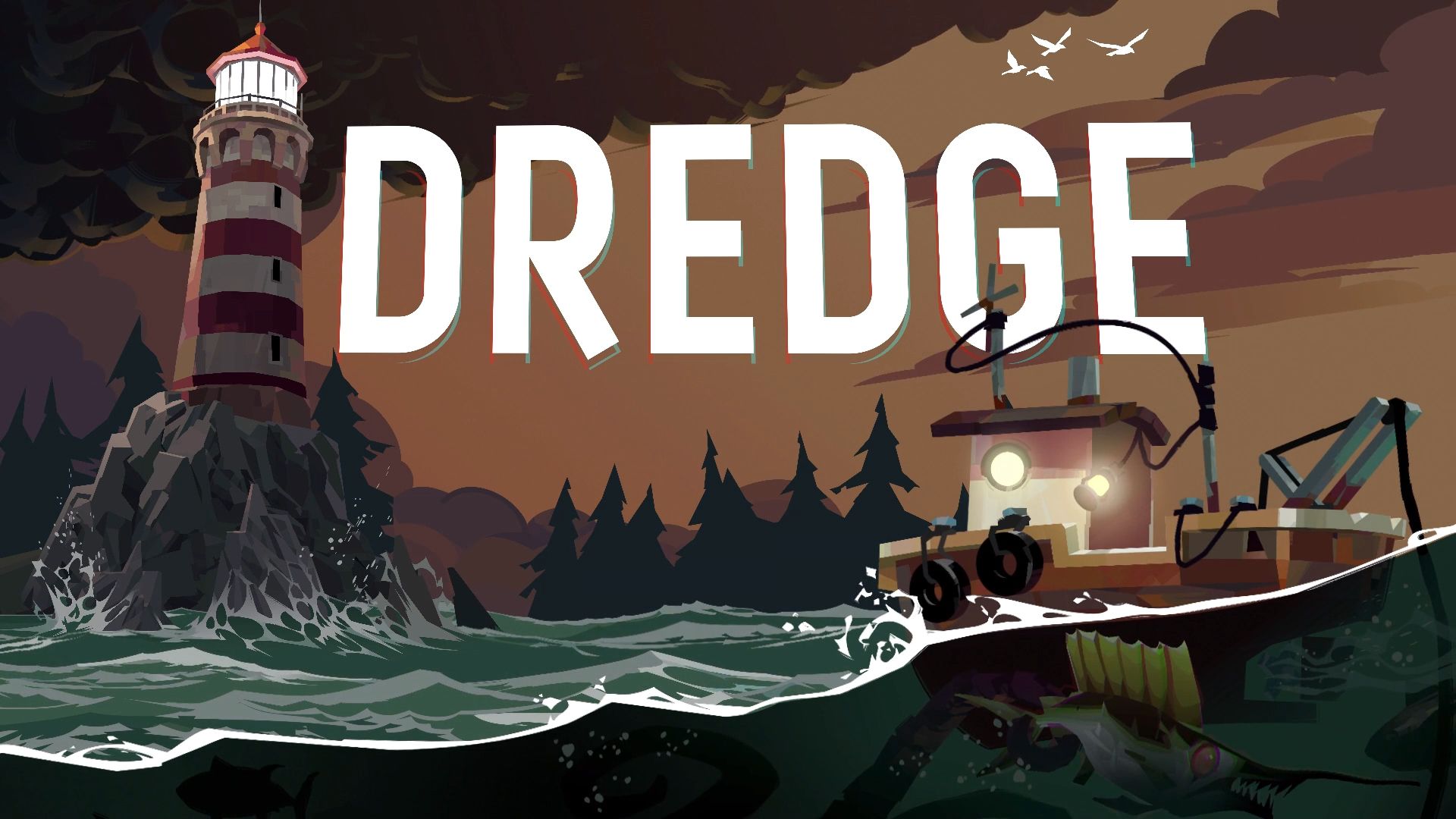 Steam游戏《渔帆暗涌(DREDGE)》中文 v1.5.1 探索一个神秘的群岛,最终明白有些事情为什么还是忘掉为妙.哔哩哔哩bilibili游戏推荐