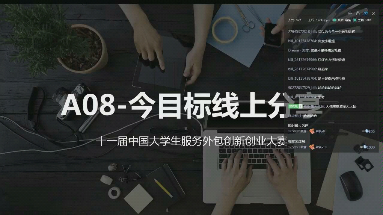 第十一届服创大赛A类赛题直播答疑录屏A08(今目标)哔哩哔哩bilibili