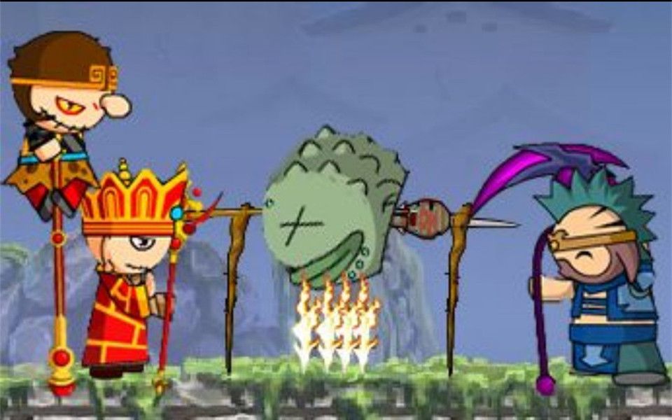 【造梦西游2】三角色打泰山王的正确方式