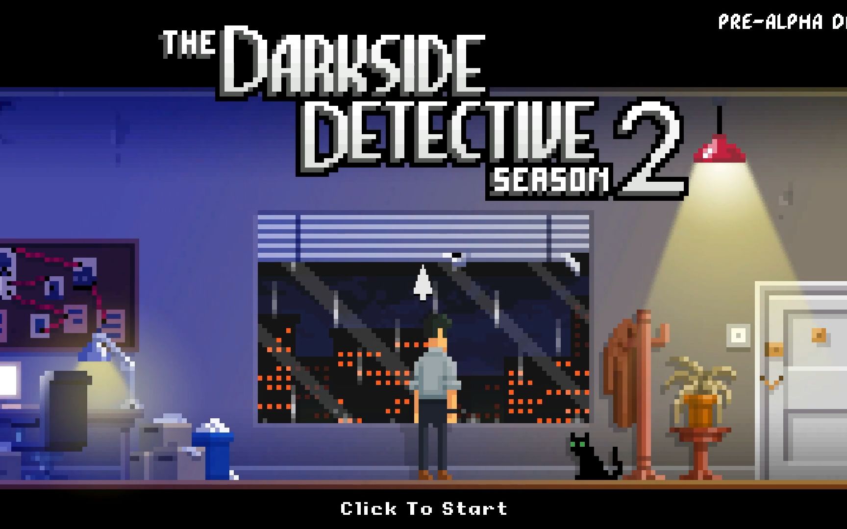 [图]【黑暗侦探 S2 Demo】 像素 侦探解密游戏 我愿称之为 最糊 Darkside Detective