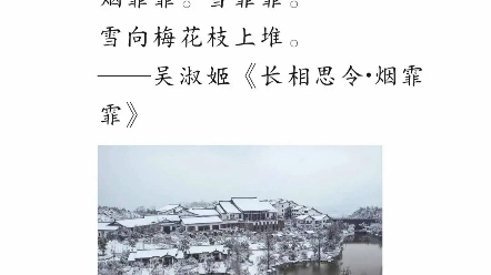 “关于雪的诗句”哔哩哔哩bilibili