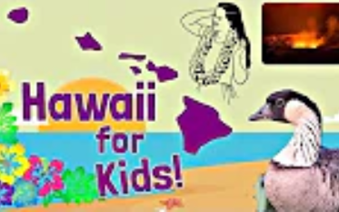 [图]【搬运】美国各州简述-夏威夷Hawaii for Kids _ US States Learning Video