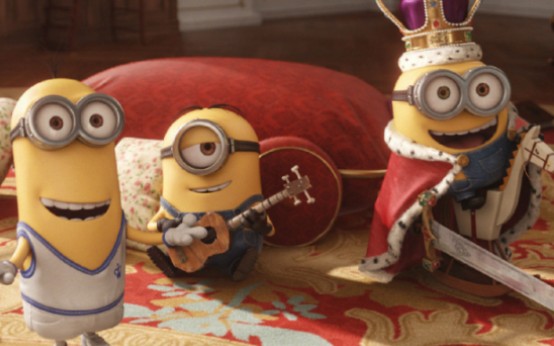 活动作品小黄人唱下山那家伙那场面那是相当大呀那真是锣鼓喧天鞭炮