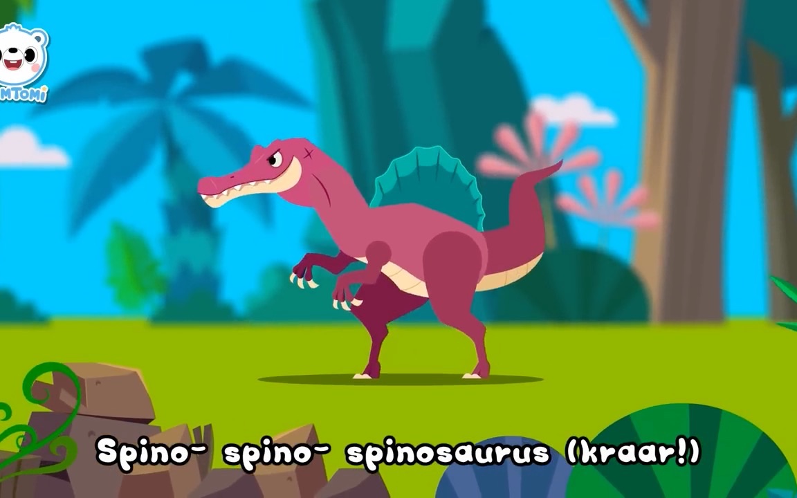 Youtube超火恐龙主题童谣之棘龙Spinosaurus Song哔哩哔哩bilibili