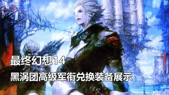 最终幻想14 双蛇党高级军衔兑换装备展示 Ff14 哔哩哔哩 Bilibili