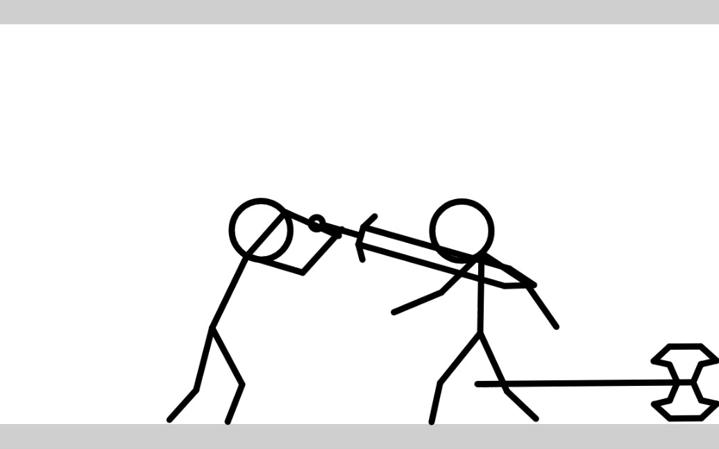 【火柴人动画】《大战斧头帮》加入火柴人战争bgm,展示对火柴人的喜爱