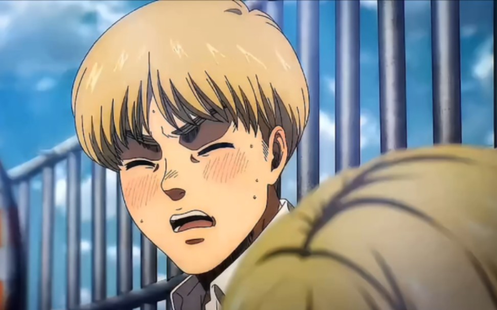 "阿尔敏,我可爱吗?