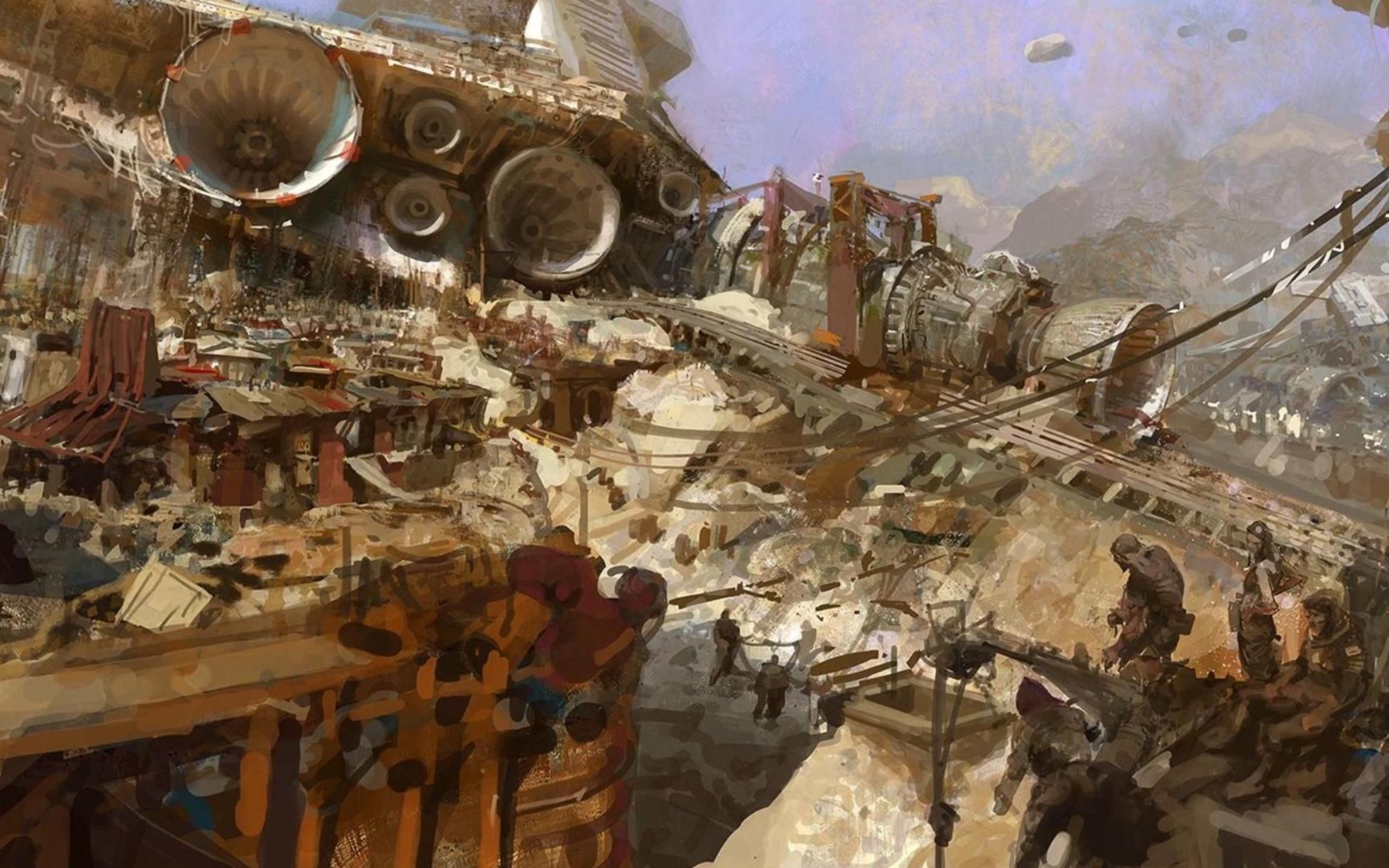 [图]CG祖师爷Craig mullins  绘画界的传奇人物！！！！