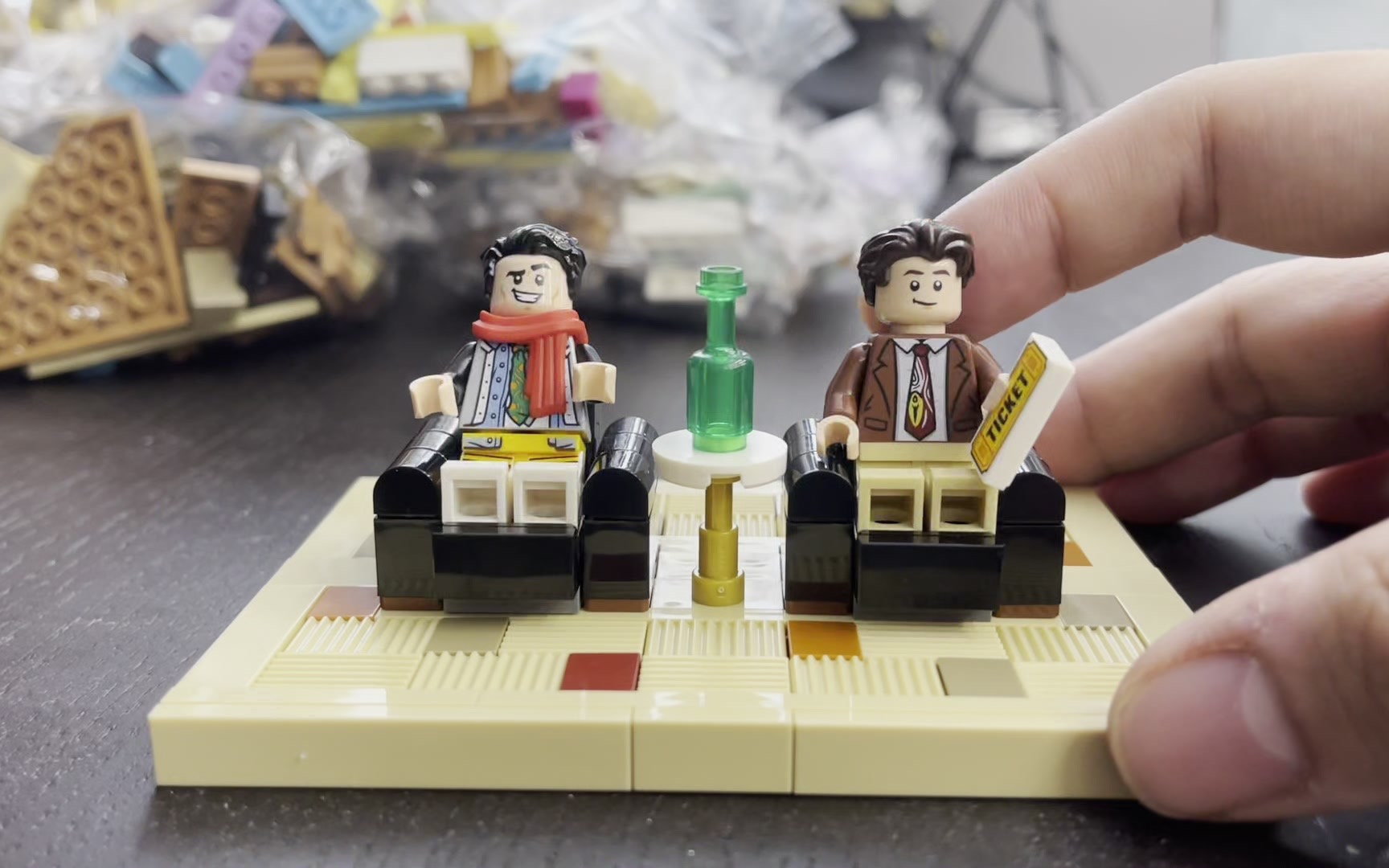 【红豆熊熊】满满的细节-乐高 老友记公寓 10292_哔哩哔哩_bilibili