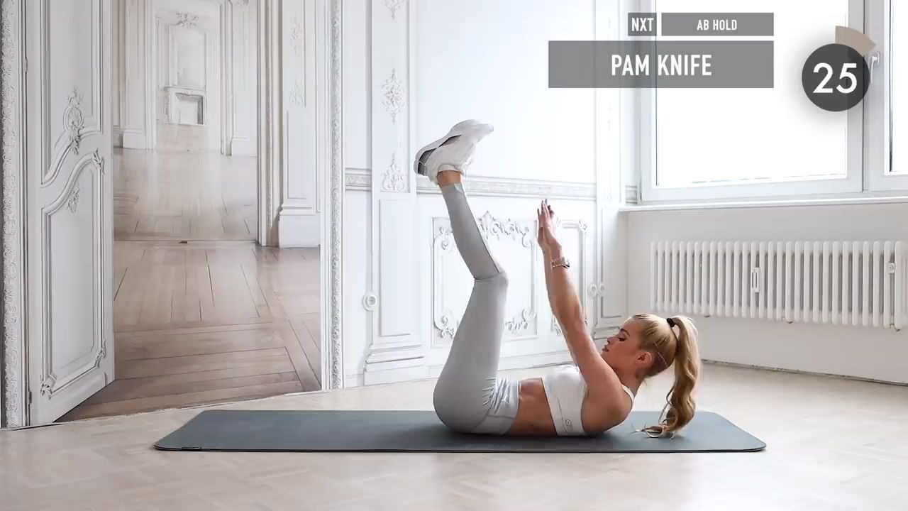 帕梅拉夏日完美腰腹训练计划--完美11线条