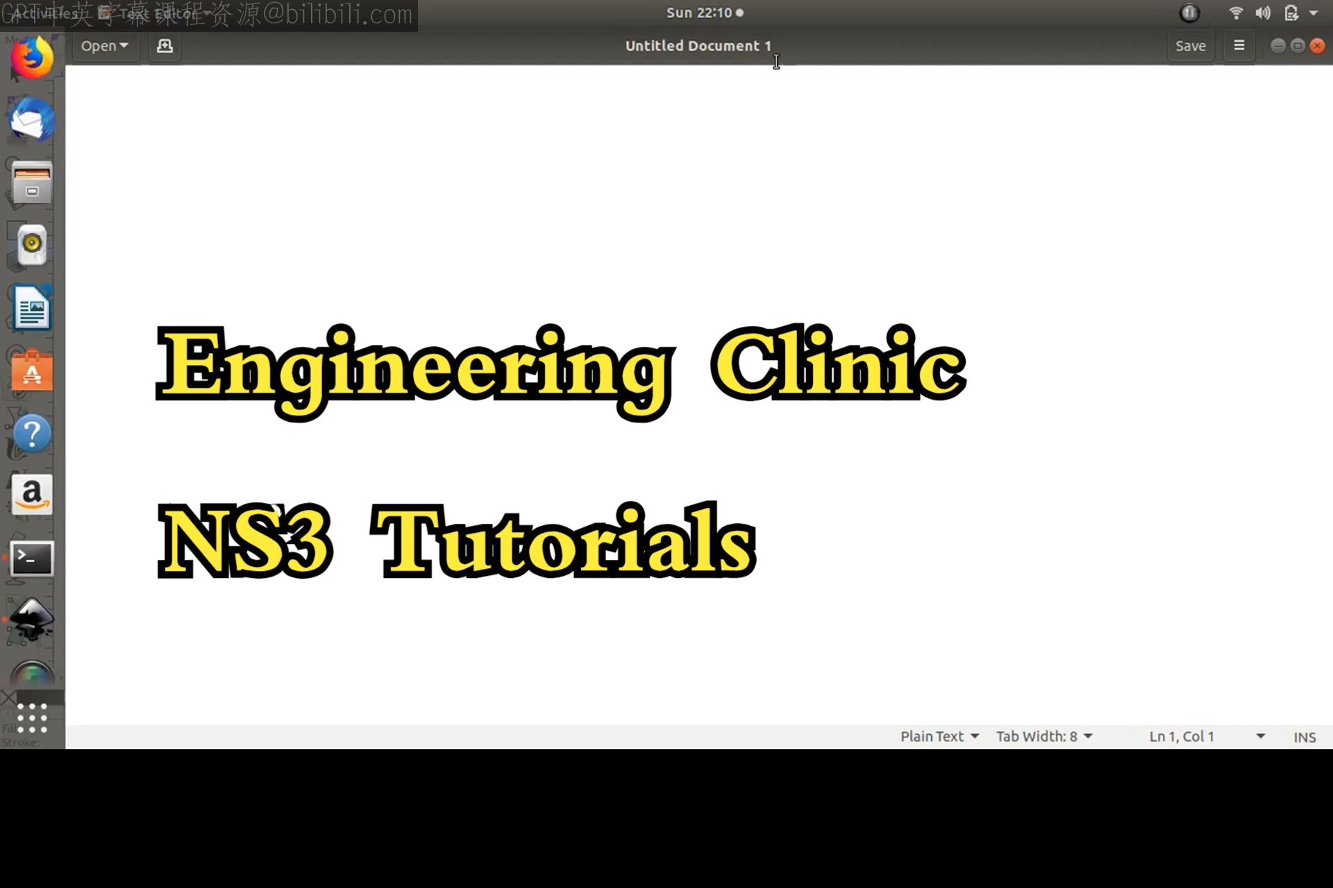 Engineering Clinic《网络模拟器3教程|Network Simulator 3 Tutorial Series》中英字幕deepseek翻译哔哩哔哩bilibili