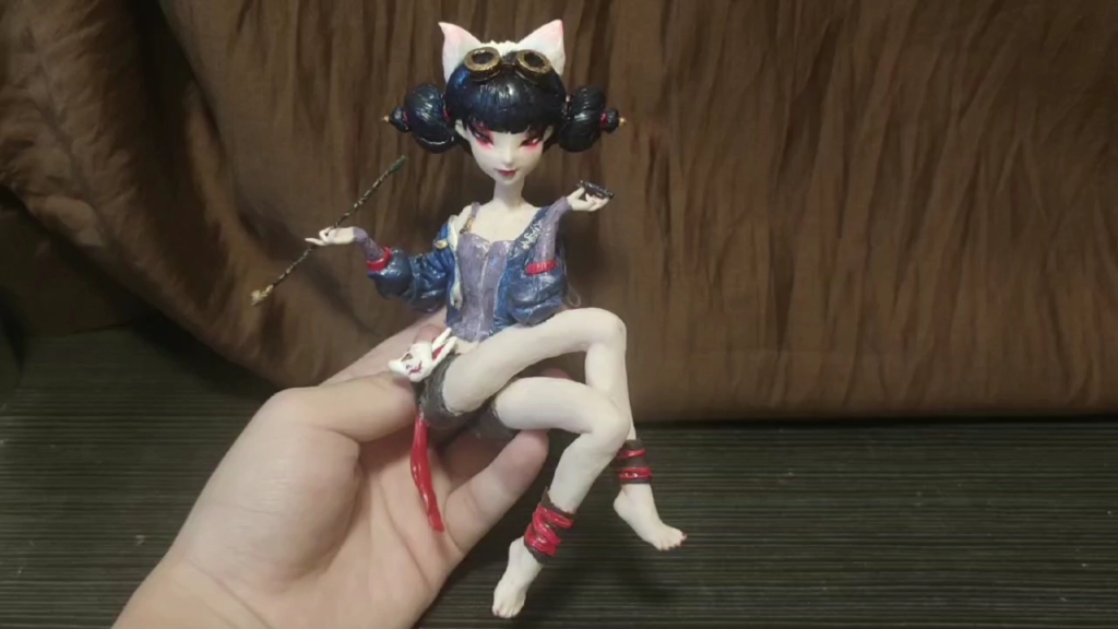 亲手自制了一个宝青坊主手办73(1719v1717)73