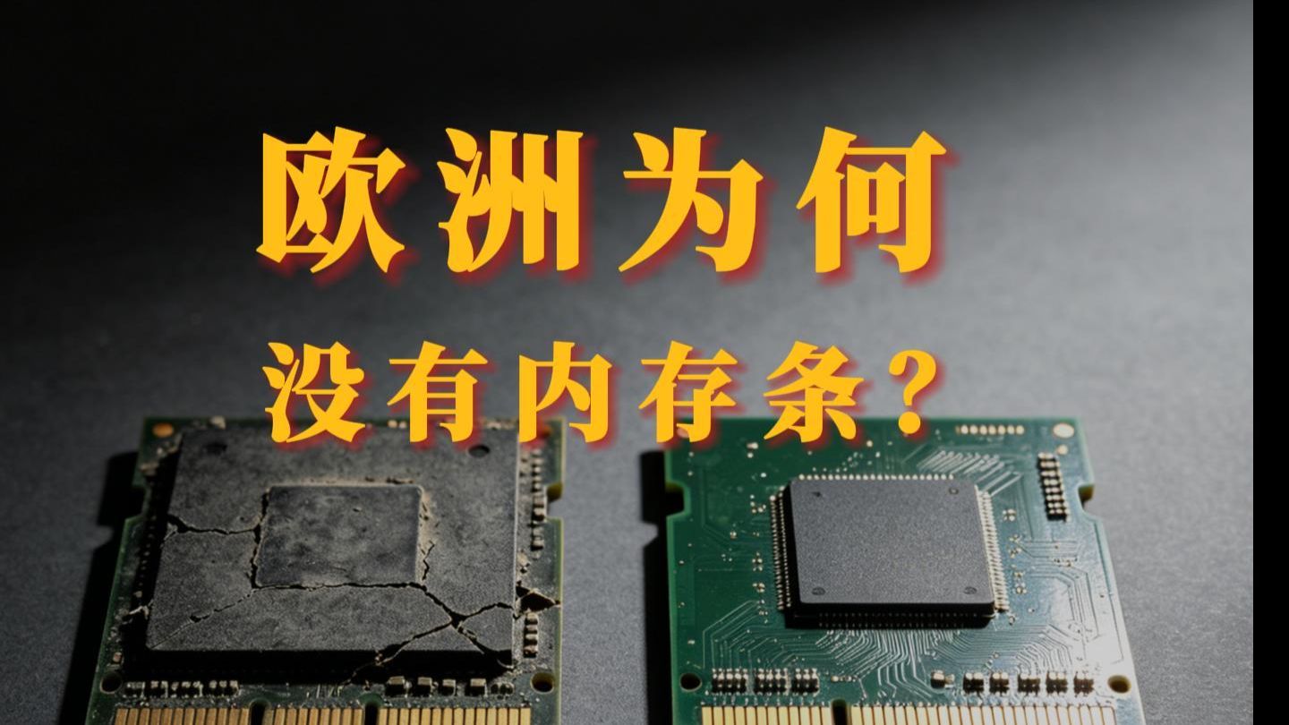 能造光刻机的欧洲，为什么产不出内存条？