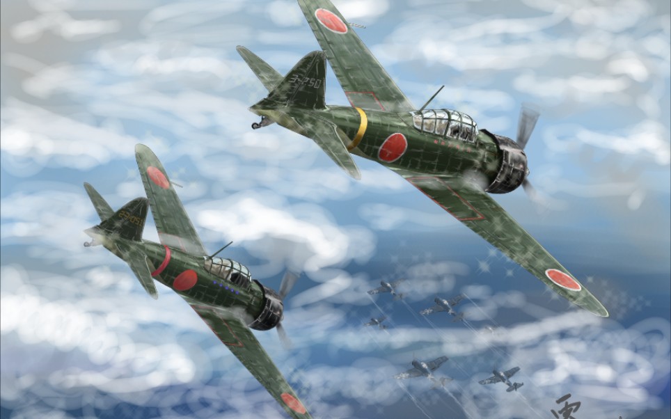 影视中的空战之零战_哔哩哔哩_bilibili