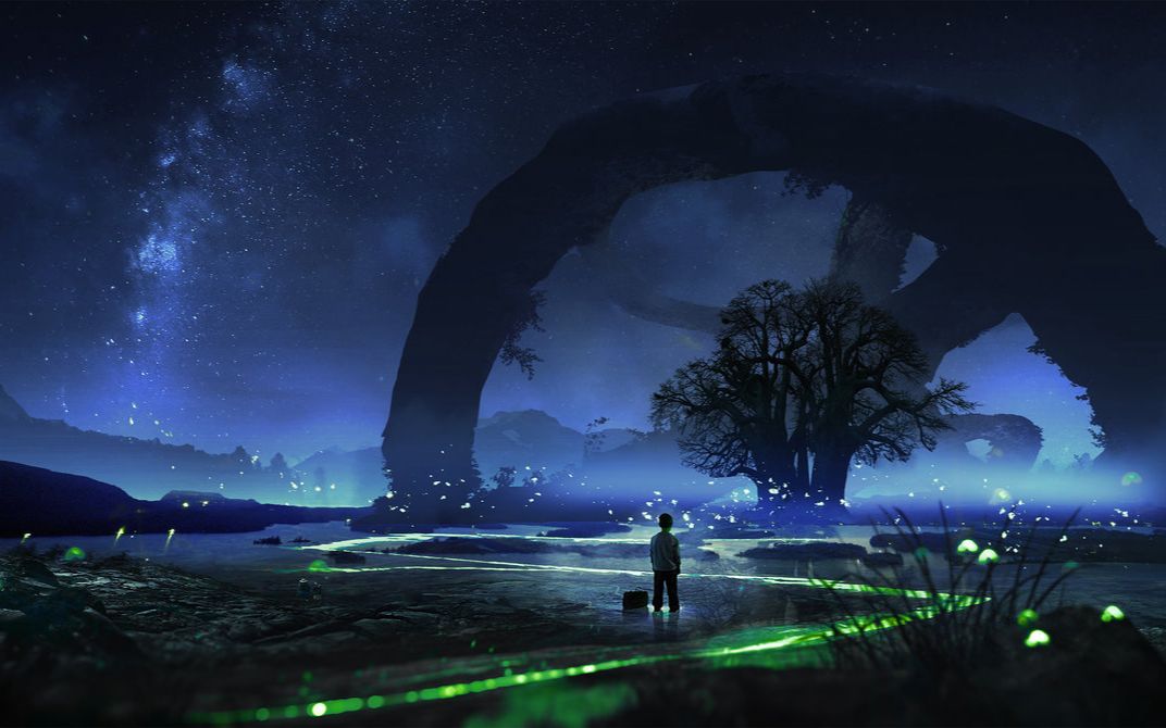 ue4-光影魔幻森林_哔哩哔哩_bilibili