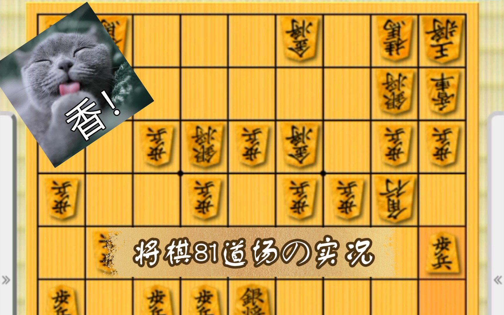 【将棋の实况】双边端攻炸穴熊,爽!