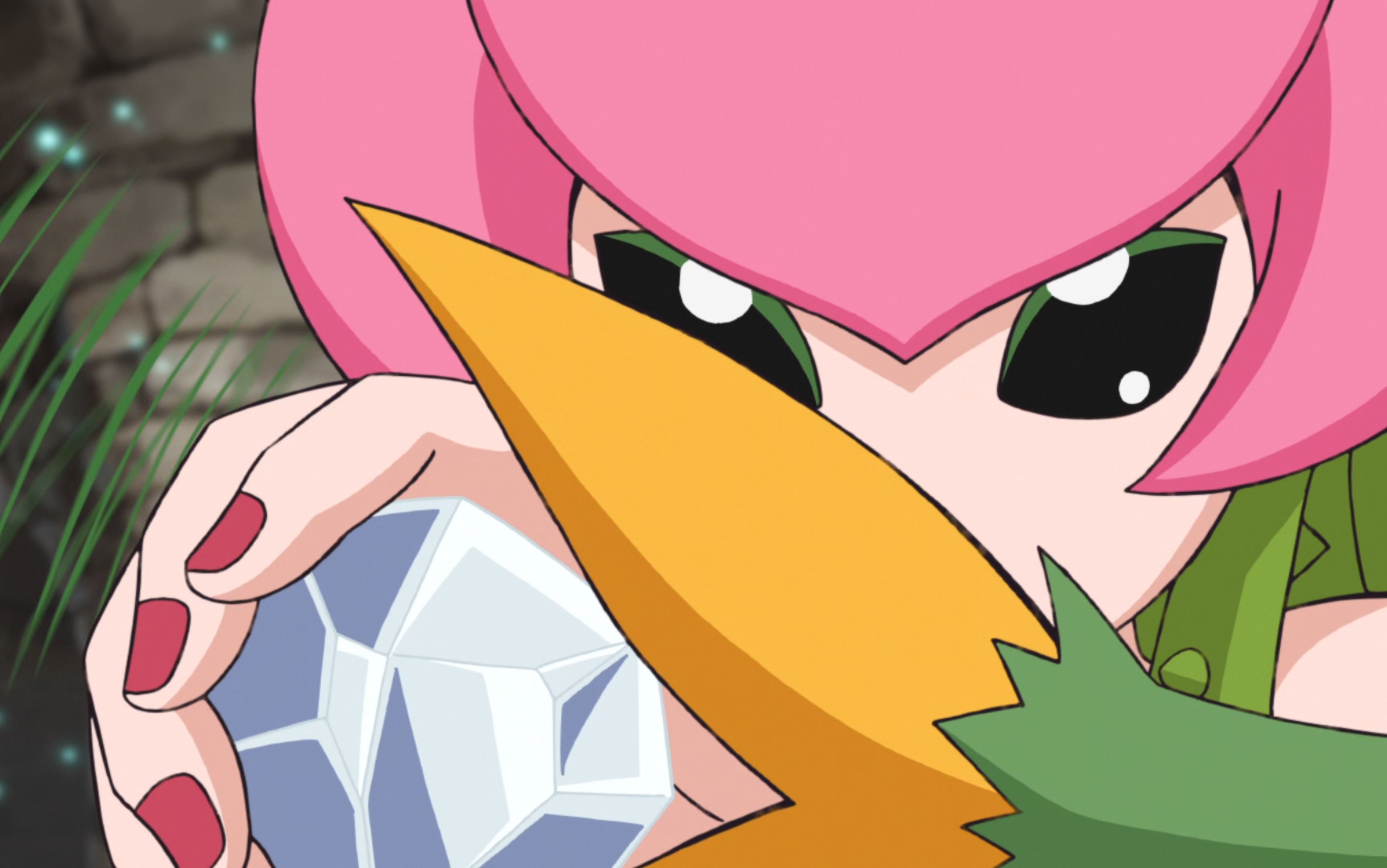 (四版花仙兽进化对比)