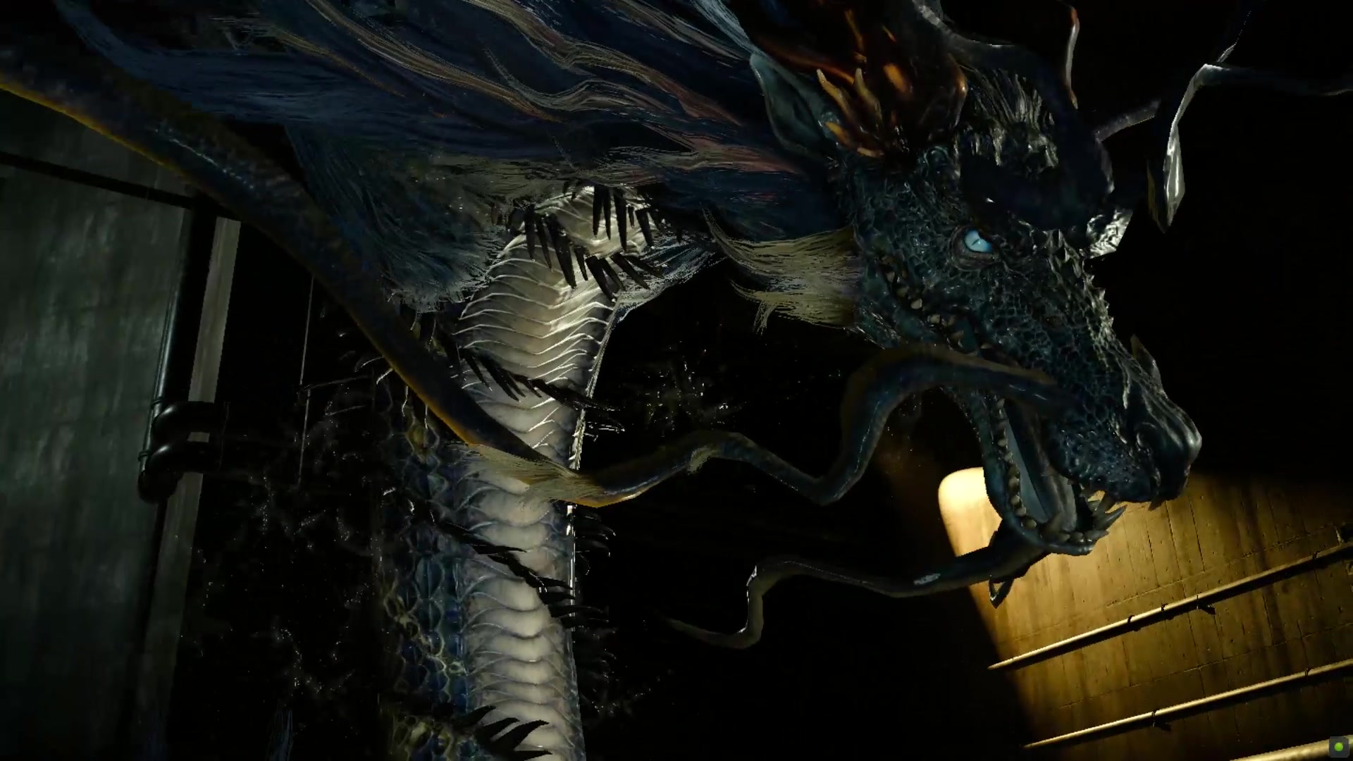 最终幻想15/化龙大蛇50级/冰之术法/黑暗戒指_哔哩哔哩_bilibili