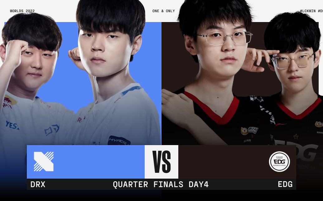 [图]【2022全球总决赛】DRX vs EDG - 韩语解说集锦