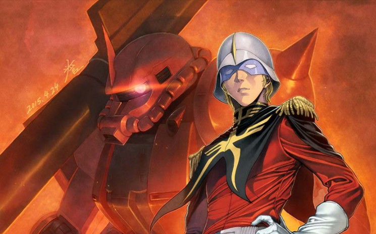 4k60帧机动战士高达 the origin 赤色彗星_哔哩哔哩_bilibili