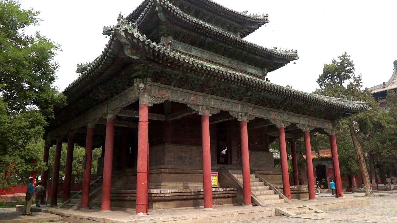 [图]正定隆兴寺，中国旅游精选4A景区，始于隋，中国十大名寺，京外名刹第一，东方美神观音。