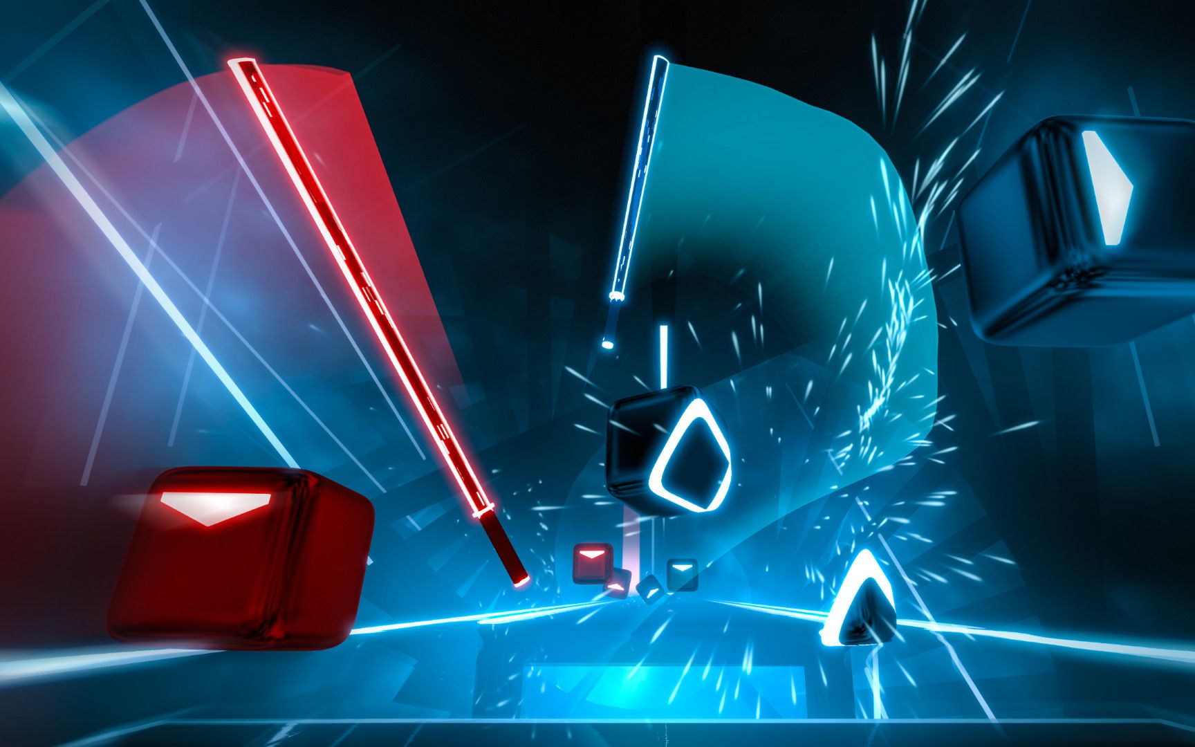 [图]VR游戏《Beat Saber/节奏光剑》steam官方宣传片 [1080+大会员]