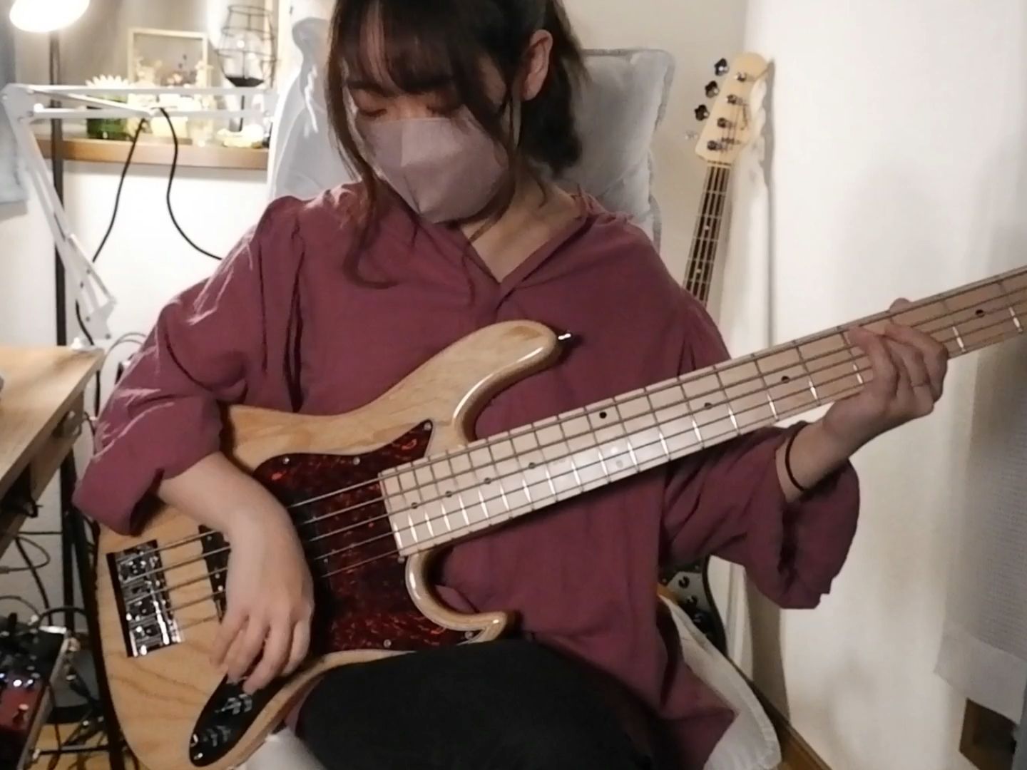 [图]【本人の投稿です】残機 ずっと真夜中でいいのに。 Bass Cover - (Time Left ) Zutomayo