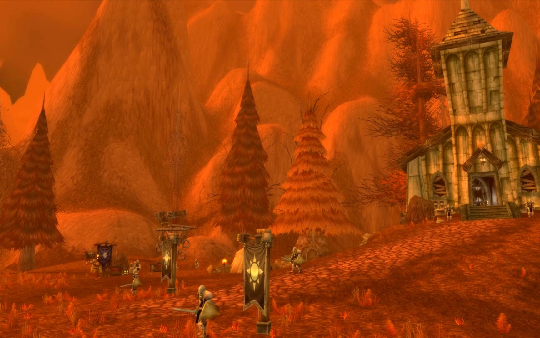 东部王国 - 东瘟疫之地(western plaguelands)【艾泽拉斯旅行记忆