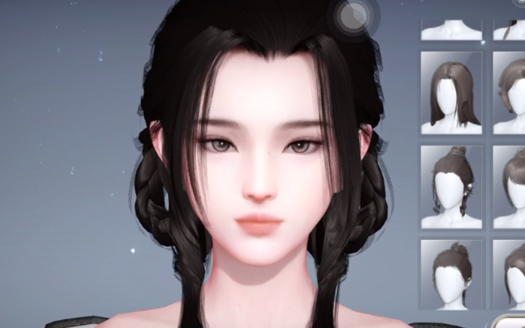 天谕手游捏脸刘亦菲仿捏