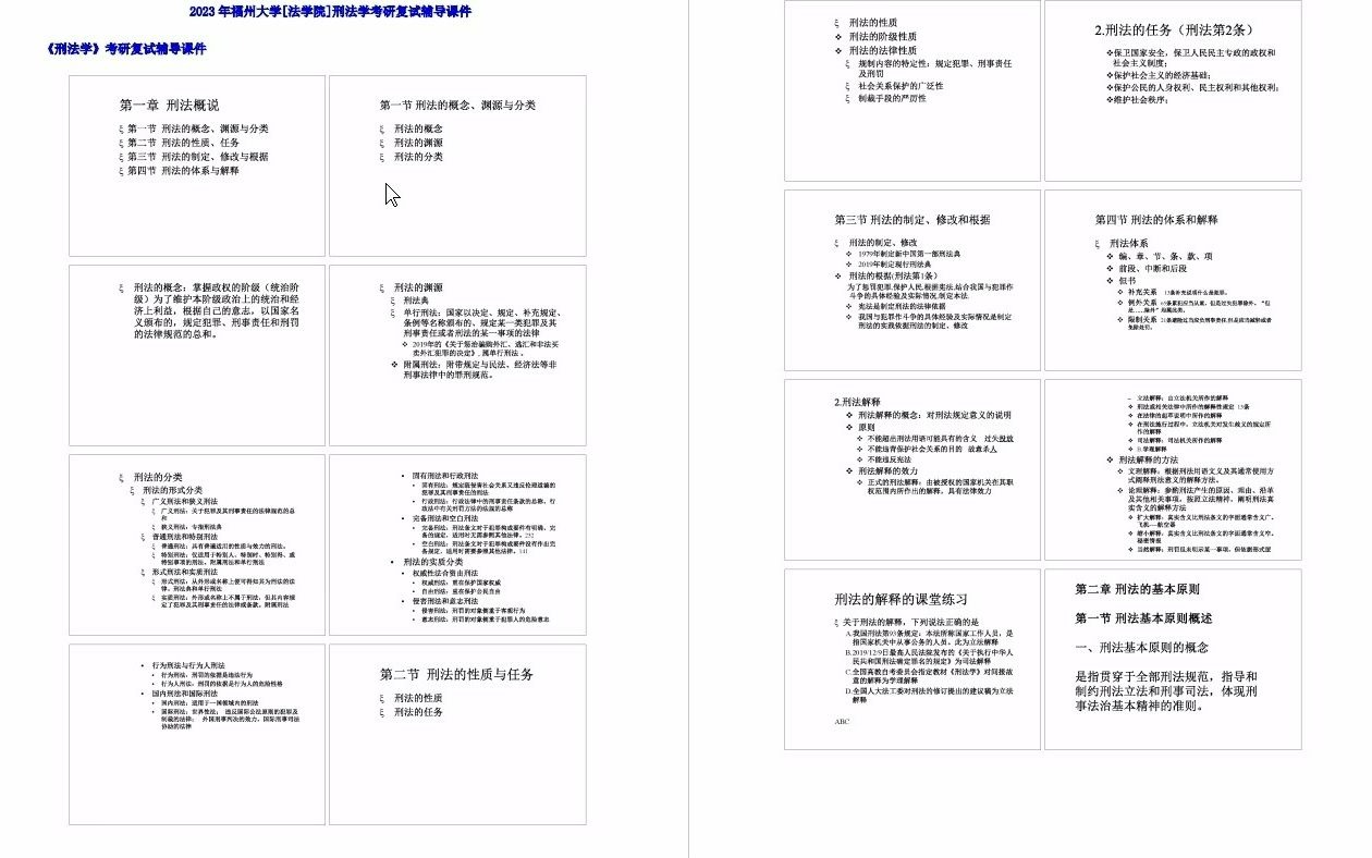 【电子书】2023年福州大学[法学院]刑法学考研复试精品资料哔哩哔哩bilibili