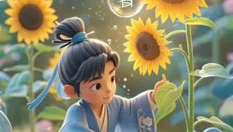 《长歌行》，毎天一分钟，轻松学古诗！#幼儿古诗 #启蒙教育