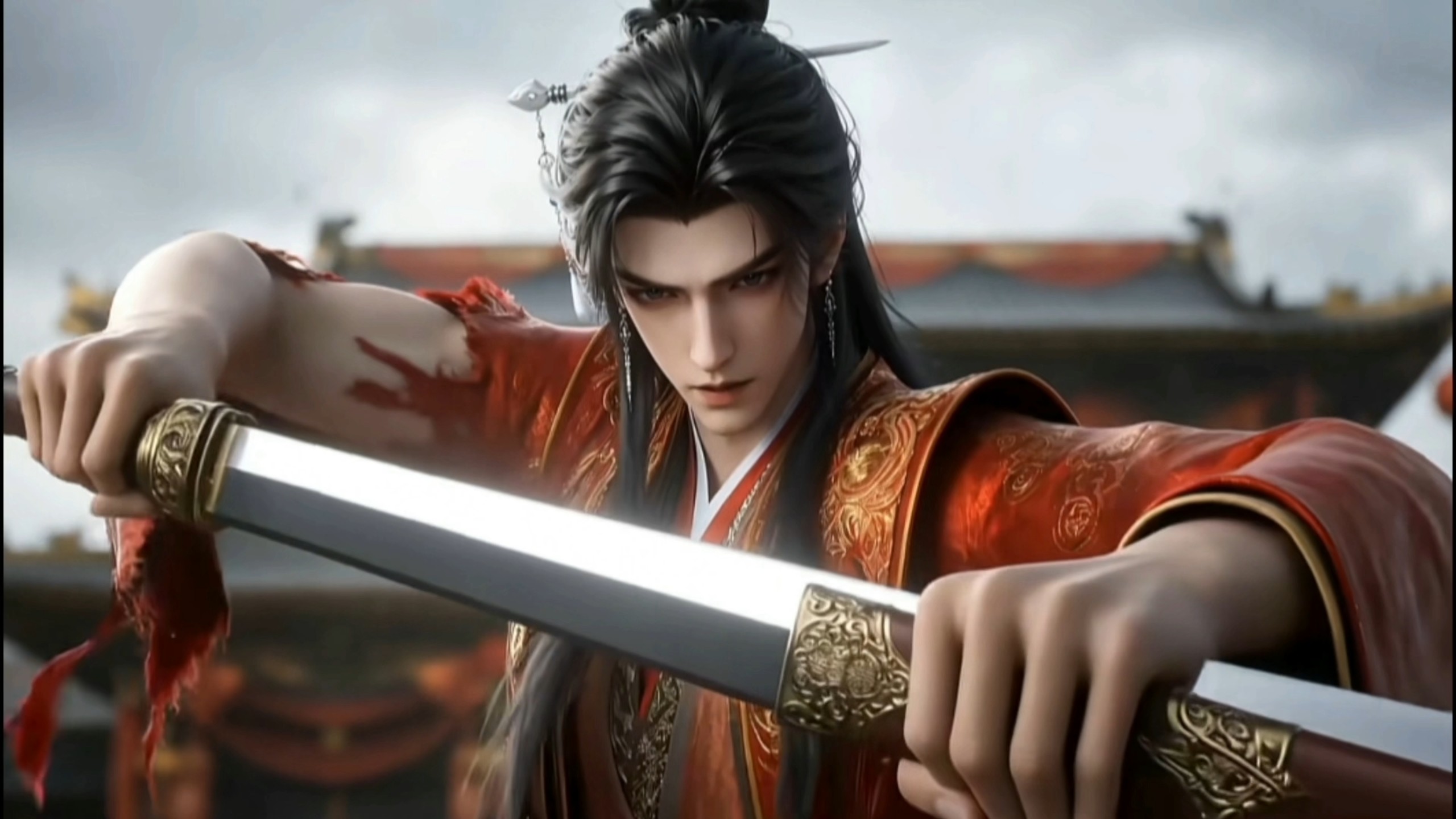 姐妹们要的带歌词和译文的义父版《洛神》来啦