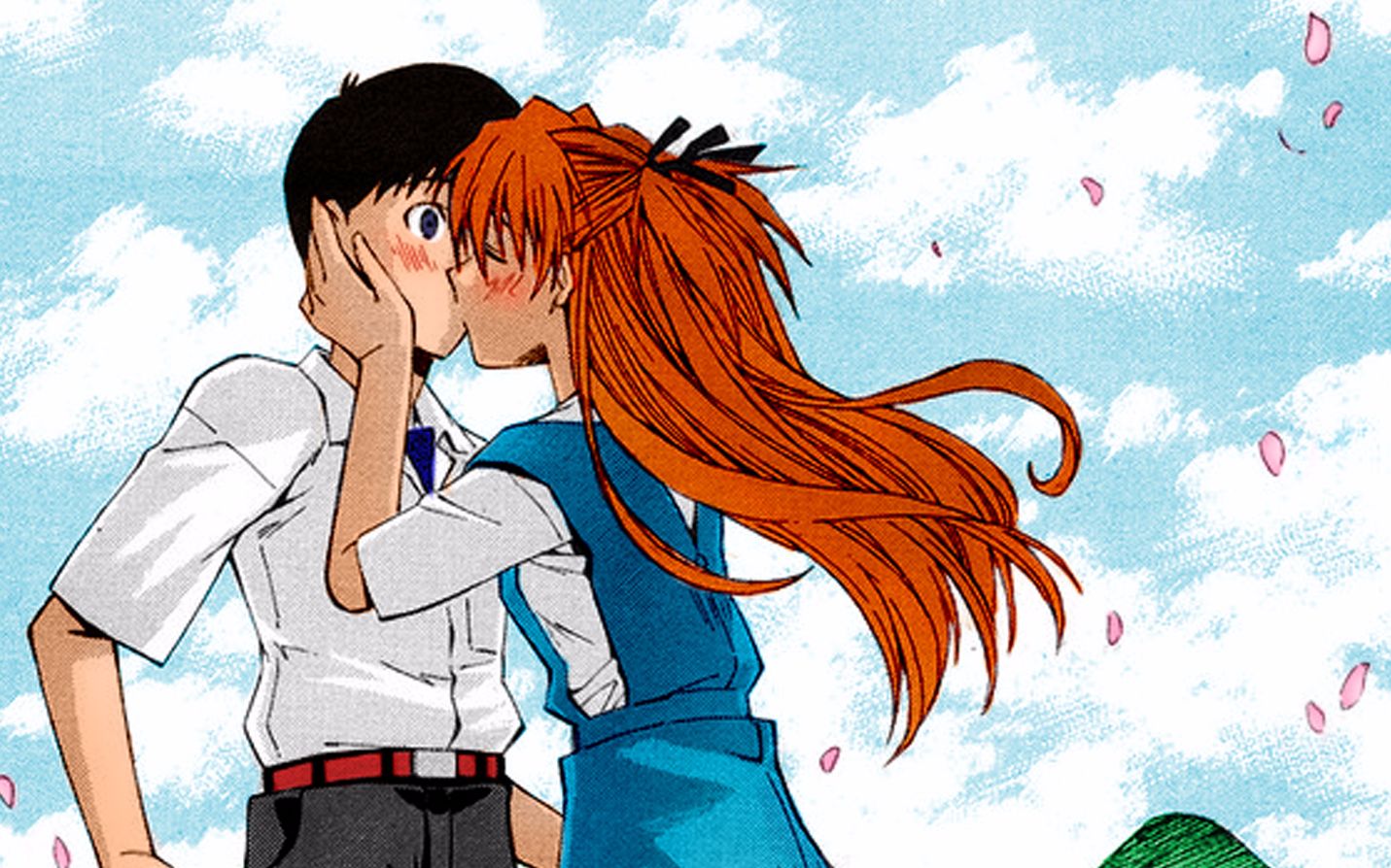 明日香:真嗣,曾经你说.