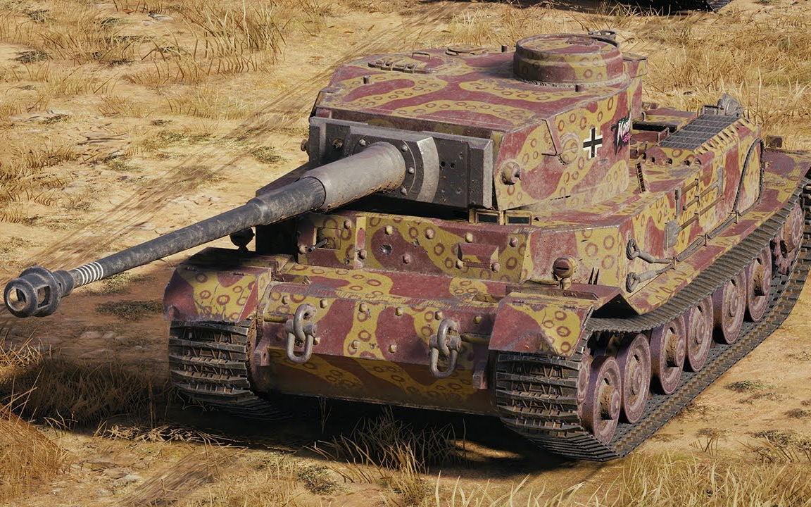 【坦克世界】 虎p - 8杀 5千2伤害 [洲际公路]