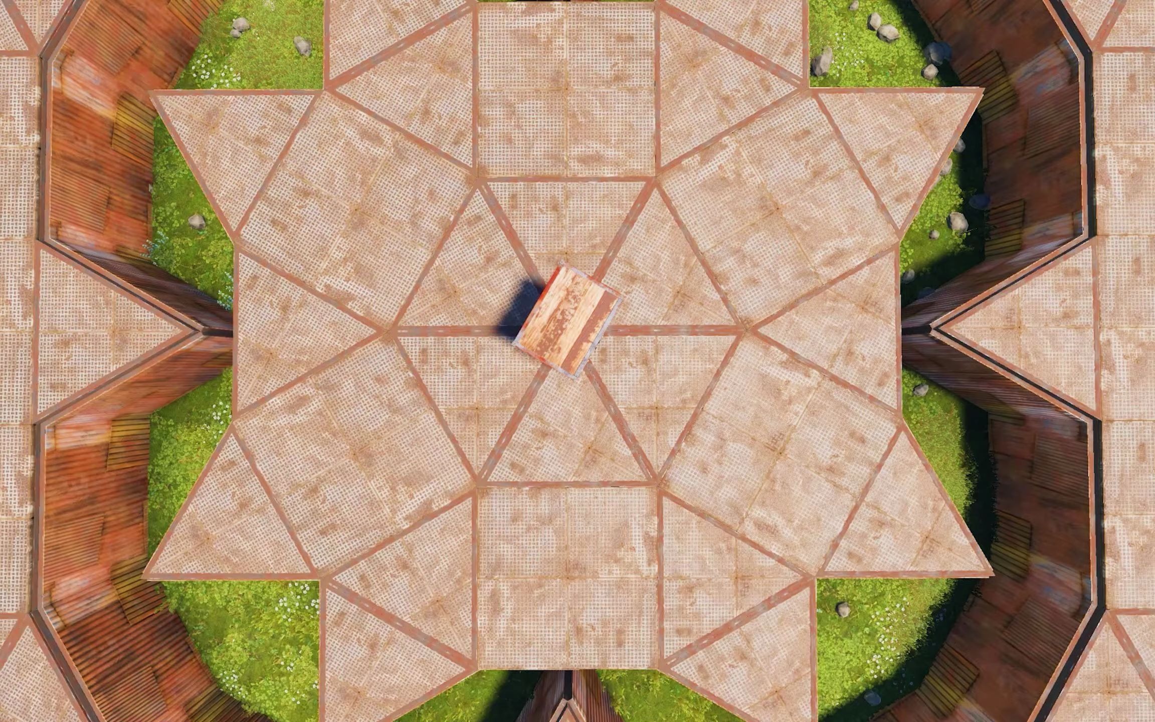 rust腐蚀建筑2021最新圆筒大楼sven